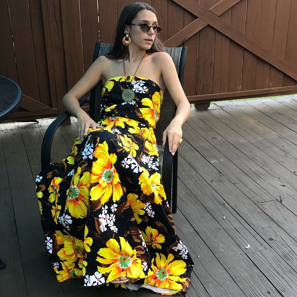 Vintage halter dress